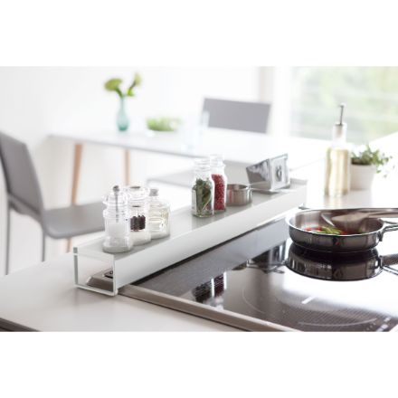 tower 棚付き伸縮排気口カバー タワー ホワイト