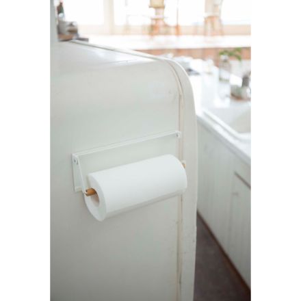 tosca 片手でカットマグネットキッチンペーパーホルダー トスカ ホワイト