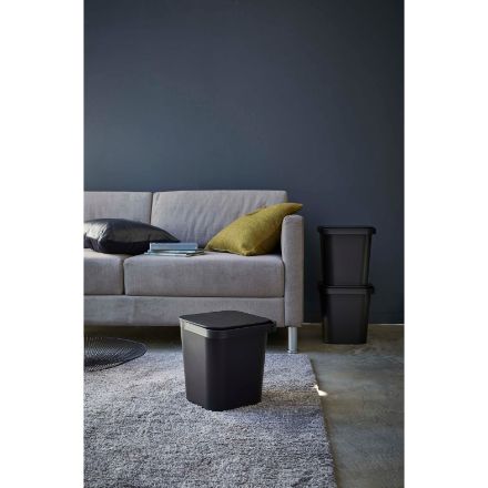 tower フタ付バケツ タワー 12Ｌ ブラック