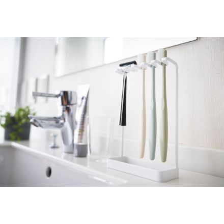 tower 歯ブラシスタンド タワー ５連 ホワイト