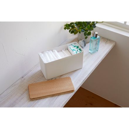 RIN サニタリー収納ケース リン ナチュラル