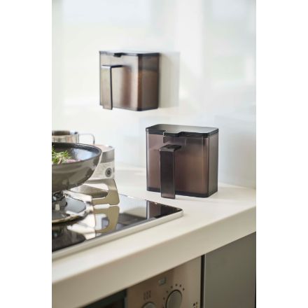 tower マグネット調味料ストッカー タワー ブラック