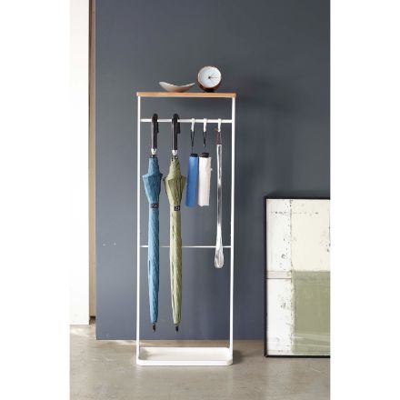 tower 天板付き引っ掛け傘立て タワー ホワイト