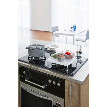 tower 折り畳みガスコンロカバー タワー ホワイト