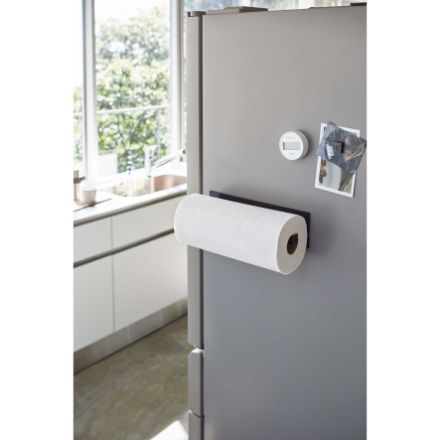 tower　マグネットキッチンペーパーホルダー　タワー　ワイド　ブラック