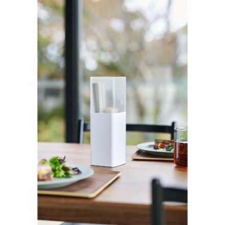 tower 蓋付きカトラリースタンド タワー ホワイト