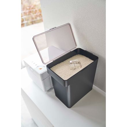 tower 密閉米びつ 10kg 計量カップ付 ブラック