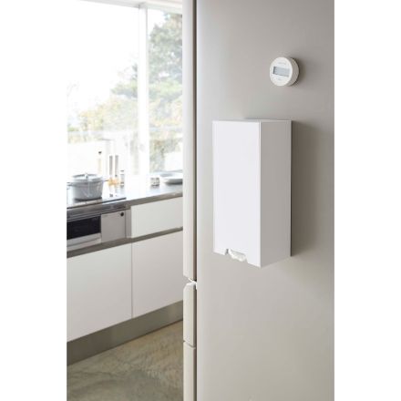 tower ツーウェイレジ袋ストッカー タワー ホワイト