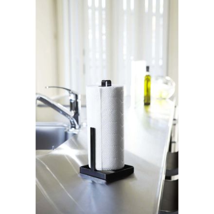 tower キッチンペーパーホルダー タワー ブラック