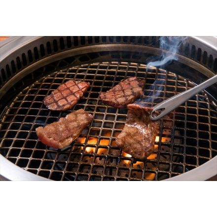 格之進 門崎熟成肉 焼肉セット カルビ&モモ 500g｜永久不滅ポイント