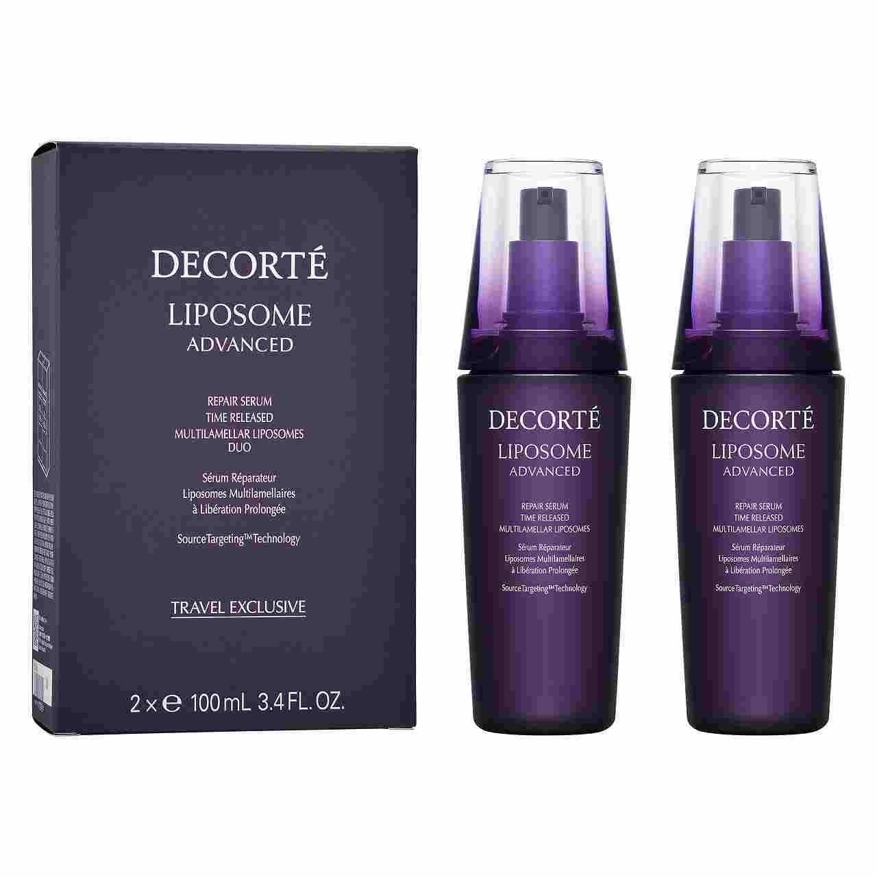 コーセー コスメデコルテ リポソーム アドバンスト リペアセラム 100ml×2免税店限定セット