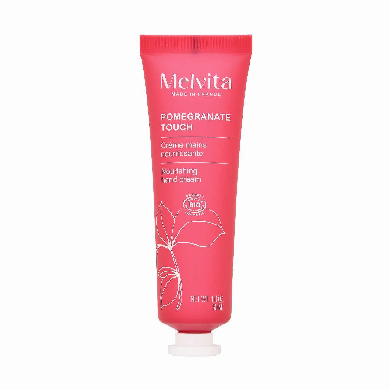 メルヴィータ BIO ハンドクリーム 30ml/1oz.ザクロ