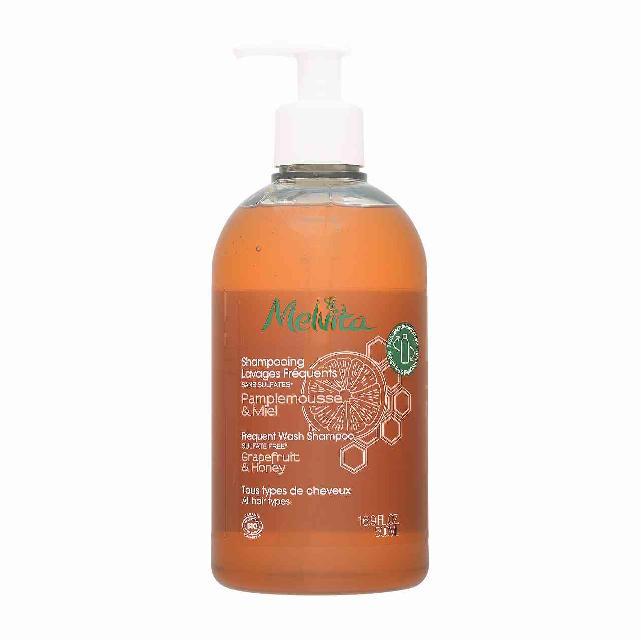 メルヴィータ フリークエント ウォッシュ シャンプー 500ml/16.9fl.oz.