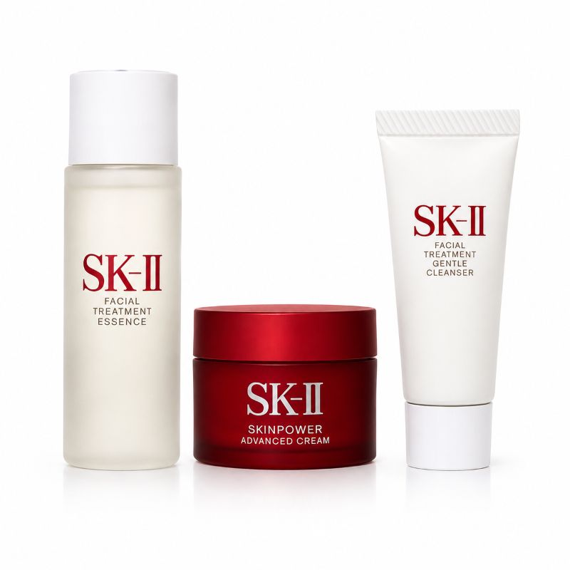 SK-2/SK-II/エスケーツー 初めてのSK-II Trial SETミニエッセンス＆クリーム 30ml3個セット