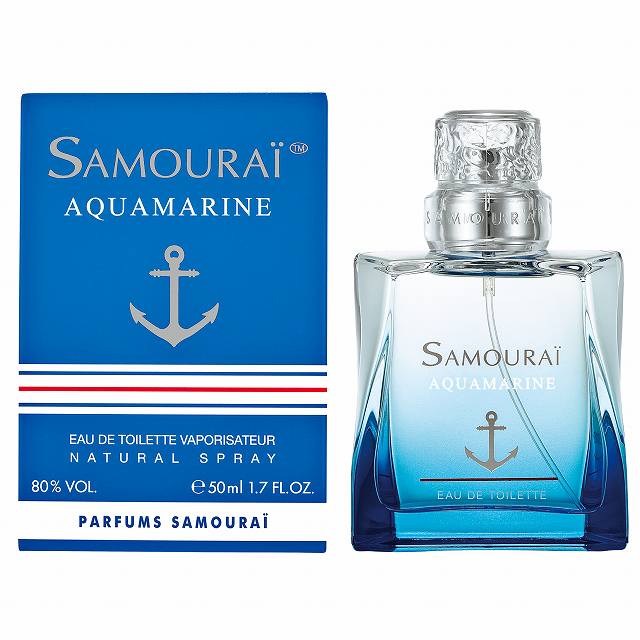 サムライ アクアマリン　オードトワレラッピング済み 50ml