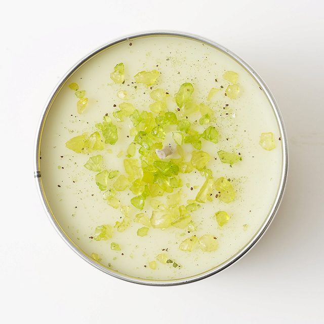 ポッターズ クラウチ 誕生石　プレミアムキャンドル 250g11月 イエロートパーズ