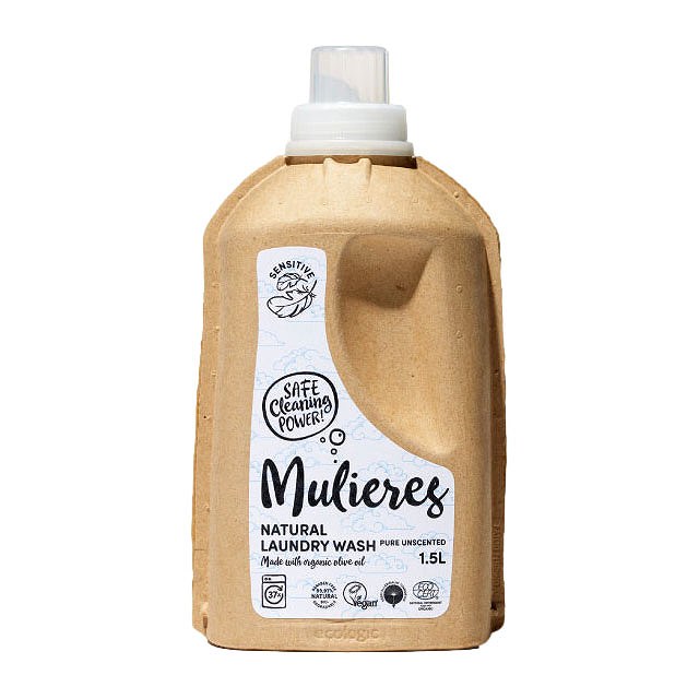 ムリエレス 自然派洗濯用液体石けん 1500ml無香料