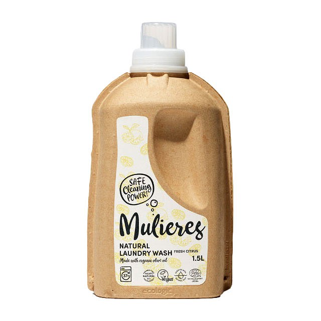 ムリエレス 自然派洗濯用液体石けん 1500mlフレッシュシトラス