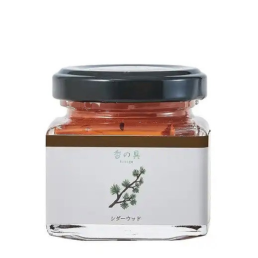 グラーストウキョウ 香の具 35g「ちゃいろ」シダーウッド