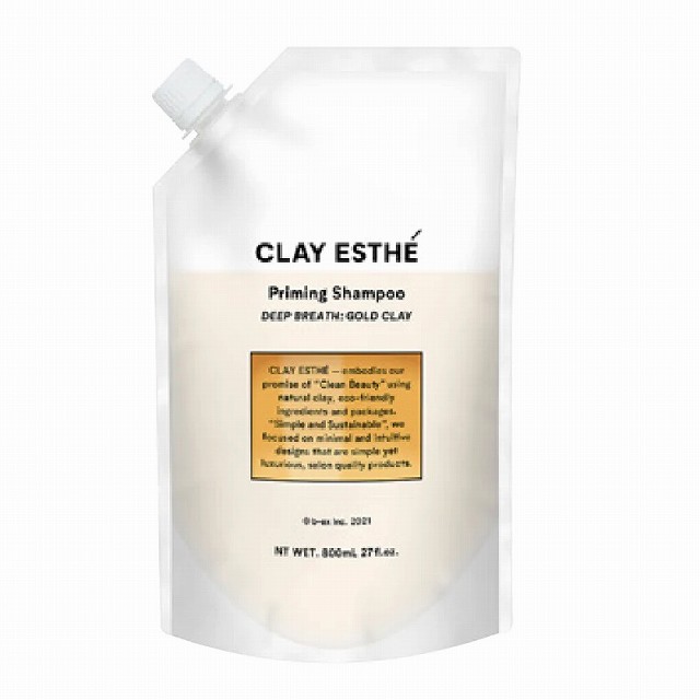 クレイエステ プライミング ゴールドクレイシャンプー 800ml