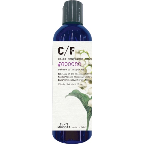 ムコタ カラーフレグランスシャンプー パープル - 250ml