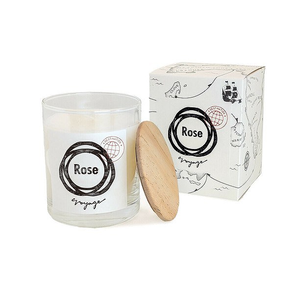 グラーストウキョウ voyage（ヴォヤージュ）アロマキャンドル 450g05ローズ