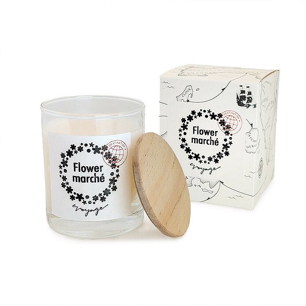 グラーストウキョウ voyage（ヴォヤージュ）アロマキャンドル 450g10フラワーマルシェ