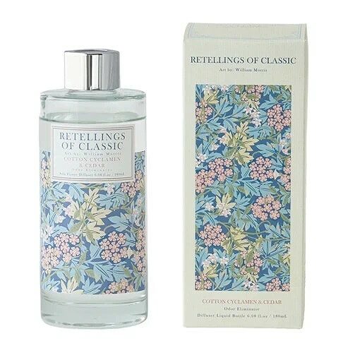 リテリングスオブクラシック ディフューザーリキッドボトル コットン シクラメン シダー 180mL