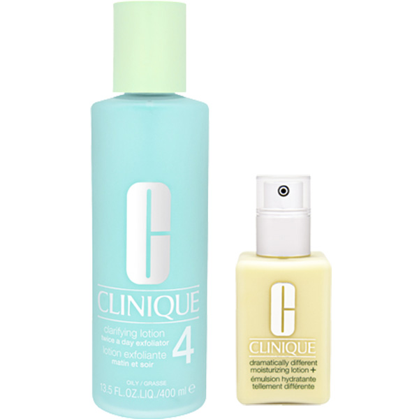 クリニーク スキンケアベーシックA（クラリファイングローション400ml/DDML+125ml） ｸﾗﾘﾌｧｲﾝｸﾞﾛｰｼｮﾝ4のセット