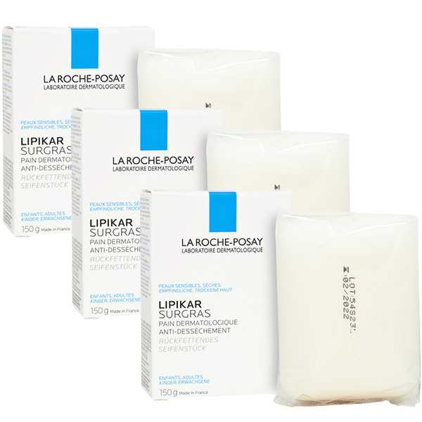 ラ ロッシュ ポゼ リピカ シューグラ クレンジングバー 150g×3個