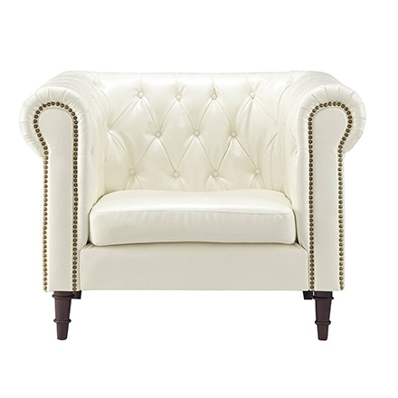 1人掛ソファー フェリーニ ホワイトGS-339WH