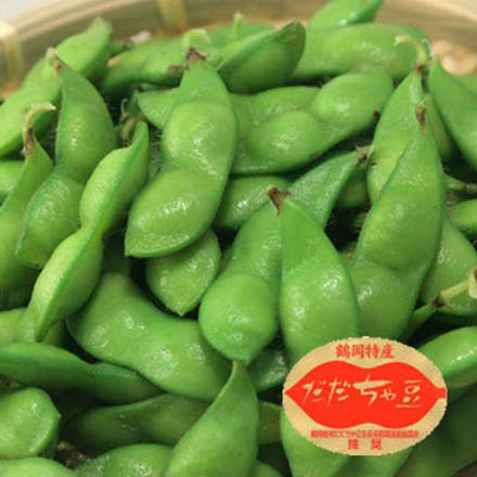 【予約商品:8月中旬順次発送】 朝どり直送 だだちゃ豆 1kg（500g×2袋）