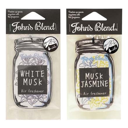芳香剤 John’s Blend エアーフレッシュナー ムスクジャスミン MC