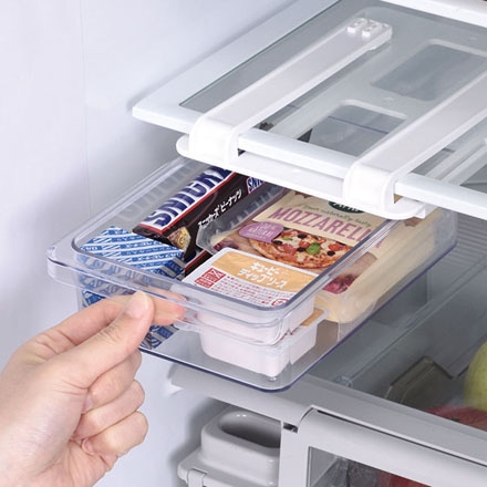 冷蔵室 棚下 引き出しケース Sサイズ HB-6495