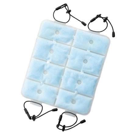 背中パッド ひんやり クール 縦25cm×横22cm ベビーカー・リュック用