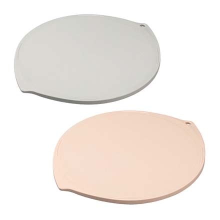 シービージャパン 抗菌 丸型 まな板 グレー