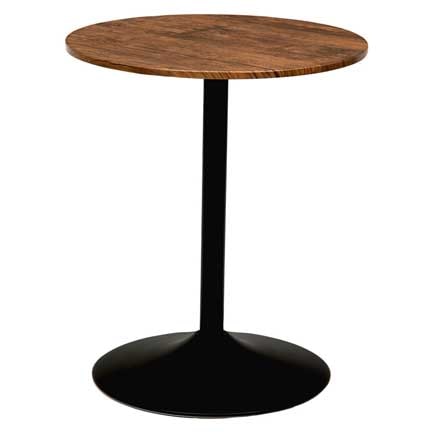 萩原 カフェテーブル 丸型 ブラウン LT-4918BR