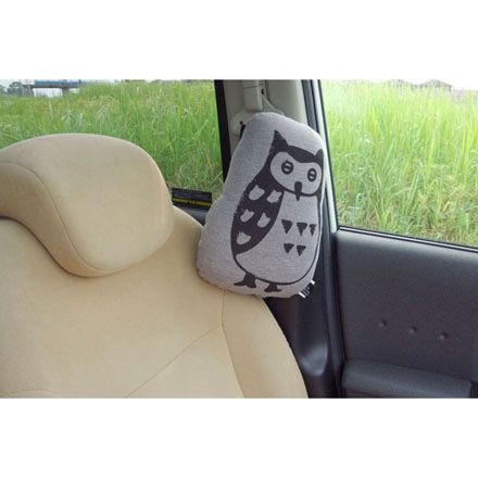 ルース シートベルト枕 CAR　28×20cm　グレー
