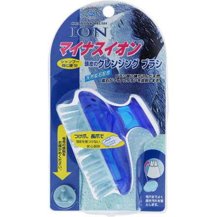 マイナスイオン クレンジングブラシ くし 櫛 IC60