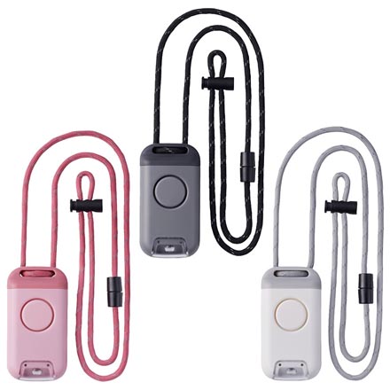 キングジム 防犯ブザー付 ポータブルライト ポタラ ブラック FDC