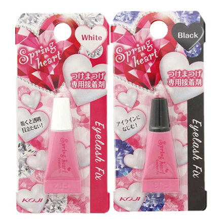 スプリングハートアイラッシュフィックス ブラック 5個