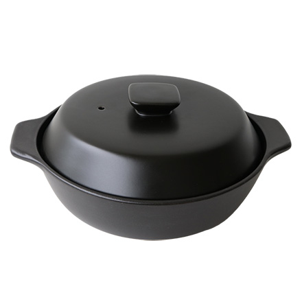洋風土鍋 ブラック 8号