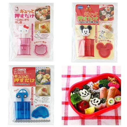 スケーター 押し型 一口おにぎり型 ミッキー
