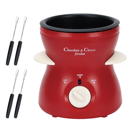 電気チョコ・チーズフォンデュ鍋 D-310