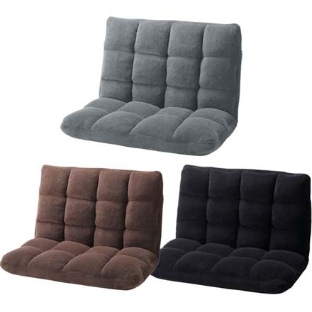 もこもこワイドリクライナー FKC-005 ブラック