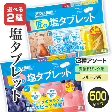 タブレット 匠の塩タブレット BGP3種アソート FDC