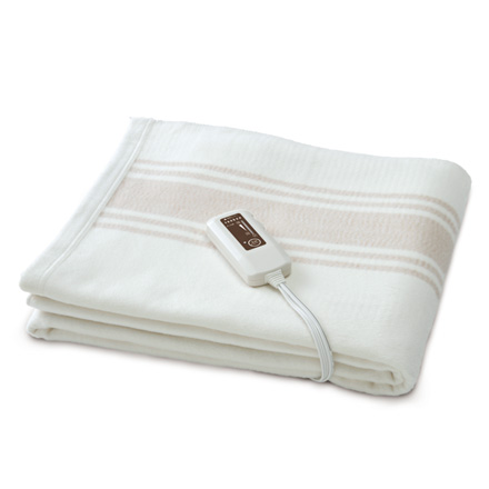 電気掛敷 オーガニックコットン毛布 ZB-OC102 ゼンケン