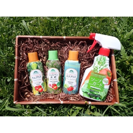 液肥3本と薬剤のお試しセット