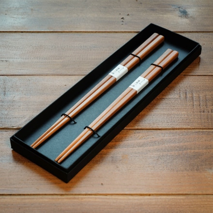 夫婦四角箸 （さくら）