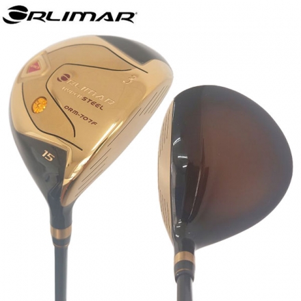 オリマー ゴルフ ORM-707F 15番ウッドまで揃ってる フェアウェイウッド オリジナルカーボンシャフト ORLIMAR ORM707 #3 15度 R